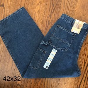 CARHARTT Mens Original Loose Fit Denim Jeans 42 x 32 NWT
